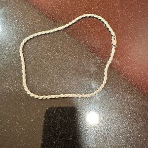 Sterling Silver Anklet 12”